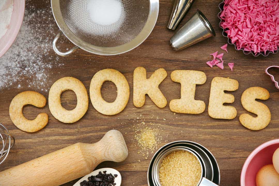 Cookies and Baking Utensils