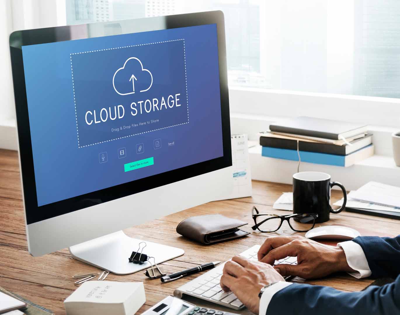 Clous Storage on a Computer