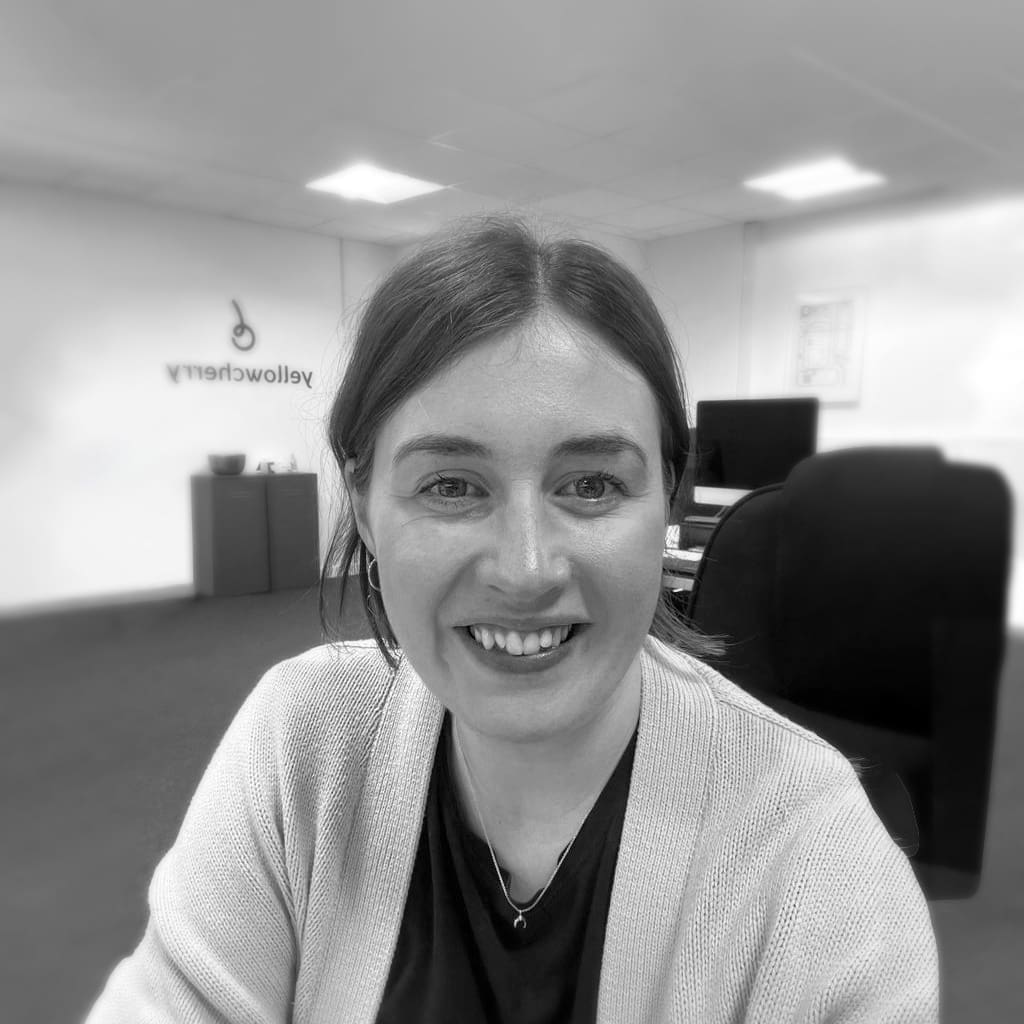 a person smiling for the camera