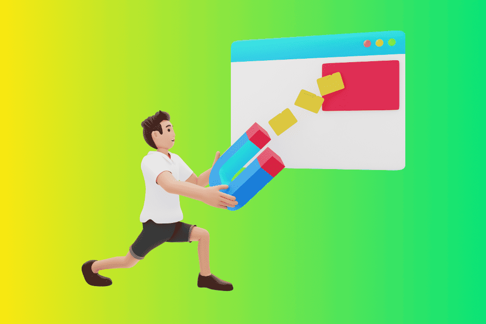 a boy running with a puzzle