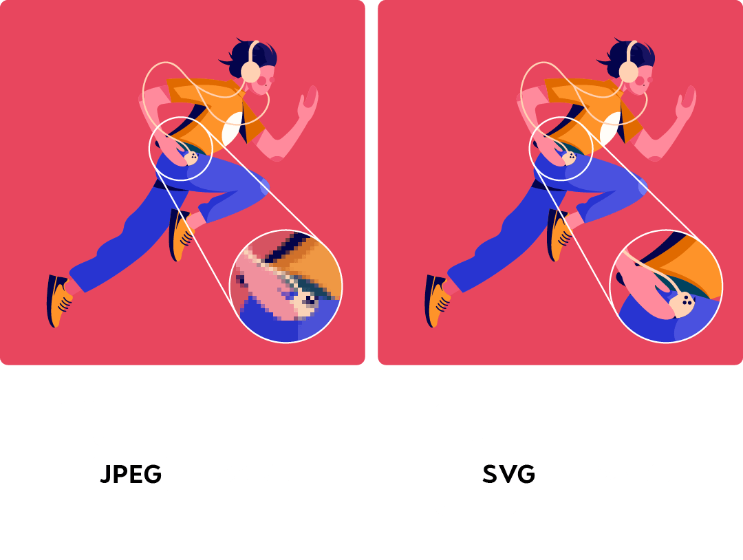 SVG vs PNG - Where SVG's succeed due to image quality and file size